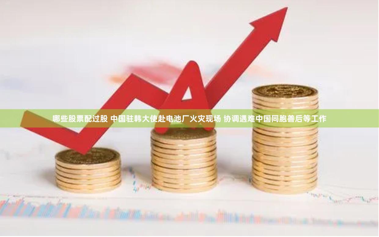 哪些股票配过股 中国驻韩大使赴电池厂火灾现场 协调遇难中国同胞善后等工作