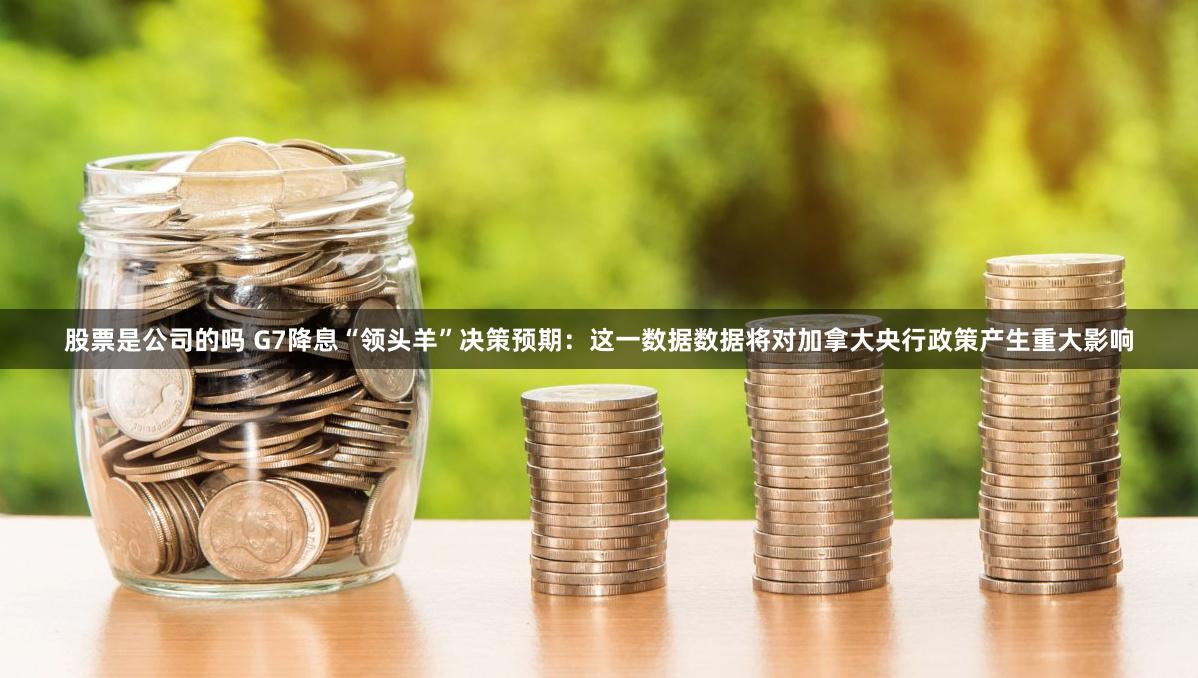 股票是公司的吗 G7降息“领头羊”决策预期：这一数据数据将对加拿大央行政策产生重大影响