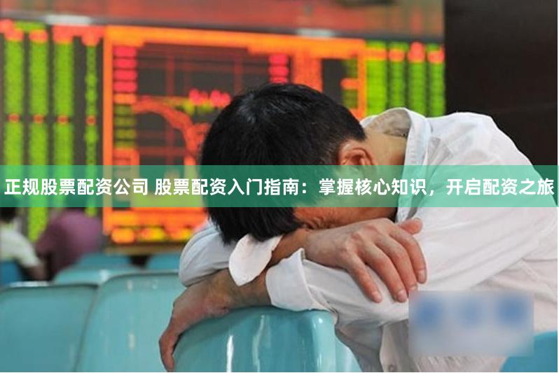 正规股票配资公司 股票配资入门指南：掌握核心知识，开启配资之旅